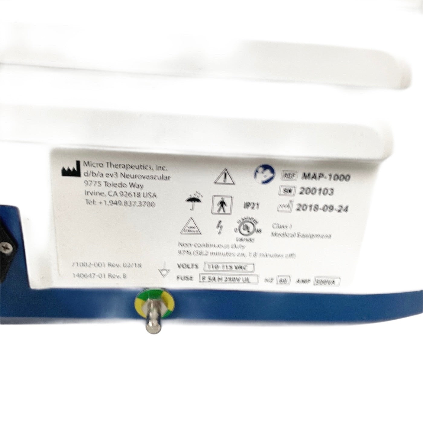 MEDTRONIC REF MAР-1000, RIPTIDE Micro Therapeutics ASPIRATION SYSTEM