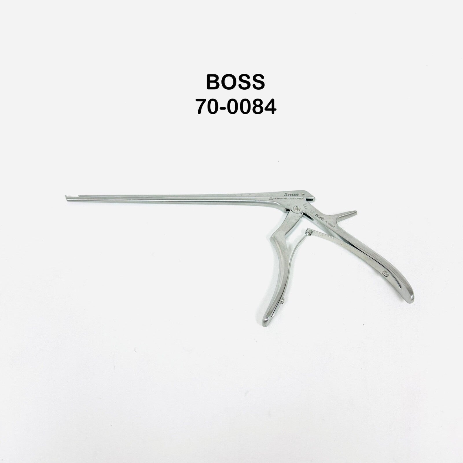 Boss Surgical 70-0084 Kerrison Rongeur, Micro Thin, 8″ , 3mm, 40° Up Instrument