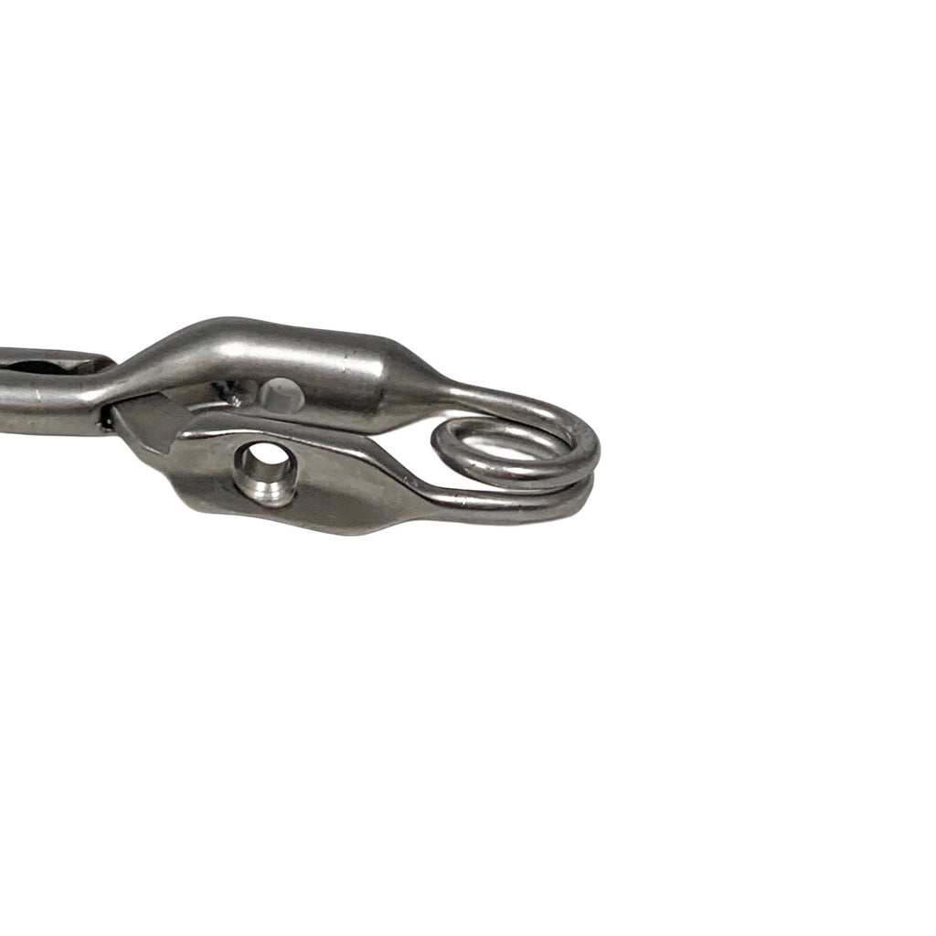 Aesculap PL548S Atraumatic Endo Vessel Clip 25mm Curved Short Stainless Steel