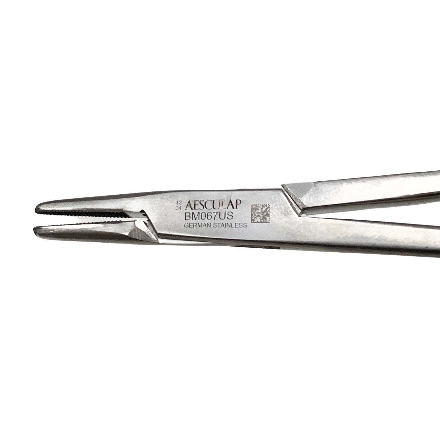 Aesculap BM067US Hegar Needle Holder 7" Tungsten Carbide Gold Handle German Stee