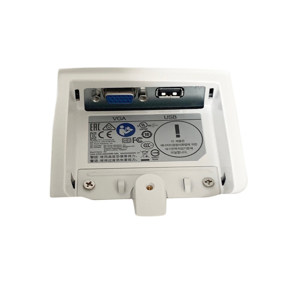 Elo ET2403LM 24" Medical Grade Touchscreen Monitor ET2403LM-2UWA-1-WH-G White