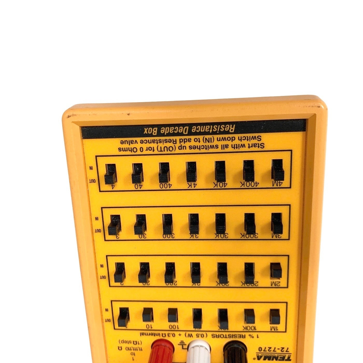 TRANSCAT BIOMEDICAL REF 72-7270, Resistance Decade Box