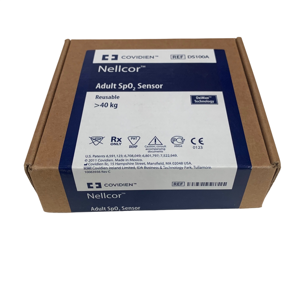 Nellcor Adult Sp02 Sensor ,New In Box , Ref# DS-100A