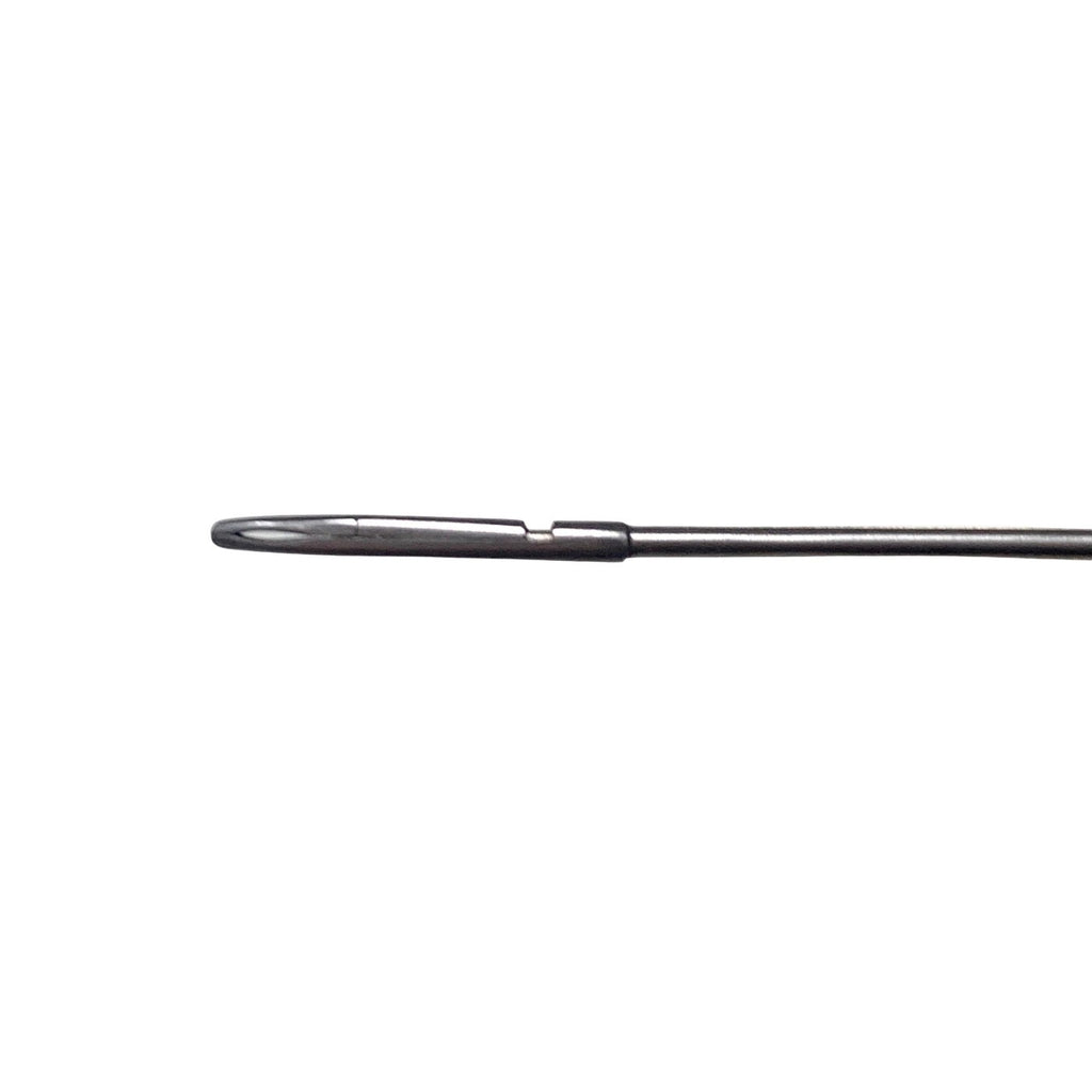 Aesculap OG344R Micro Laryngeal Alligator Forceps 0.8x1.3mm Curved ENT Surgical