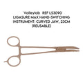 VALLEYLAB REF LS3090 LIGASURE MAX HAND-SWITCHING INSTRUMENT: CURVED JAW, 23CM