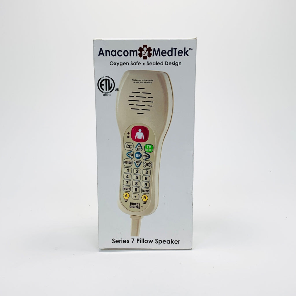 Anacom Medtek A1589-087.1J Series 7 Plus Analog Pillow Speaker NEW w/ Box