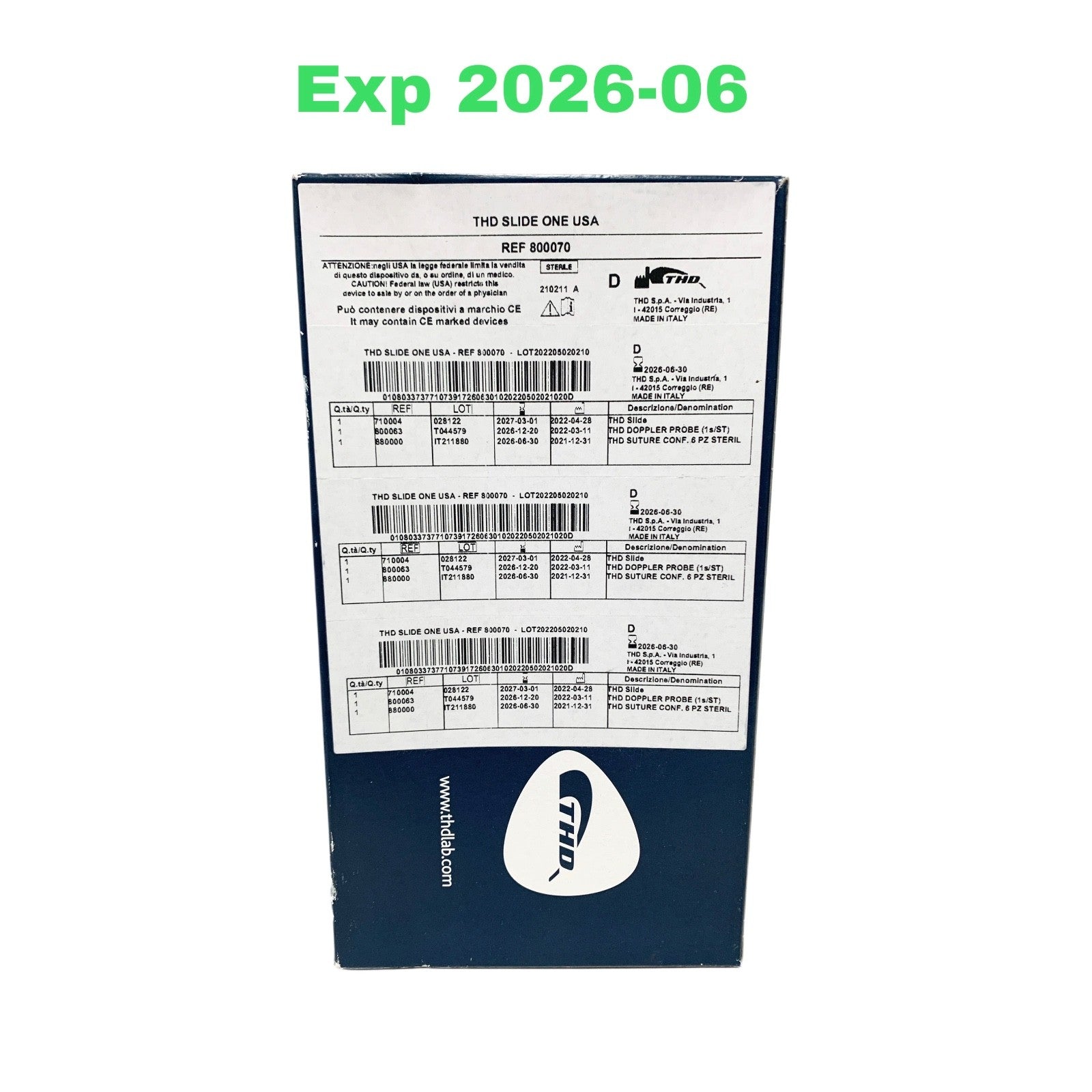 THD REF 80070, SLIDE ONE KIT