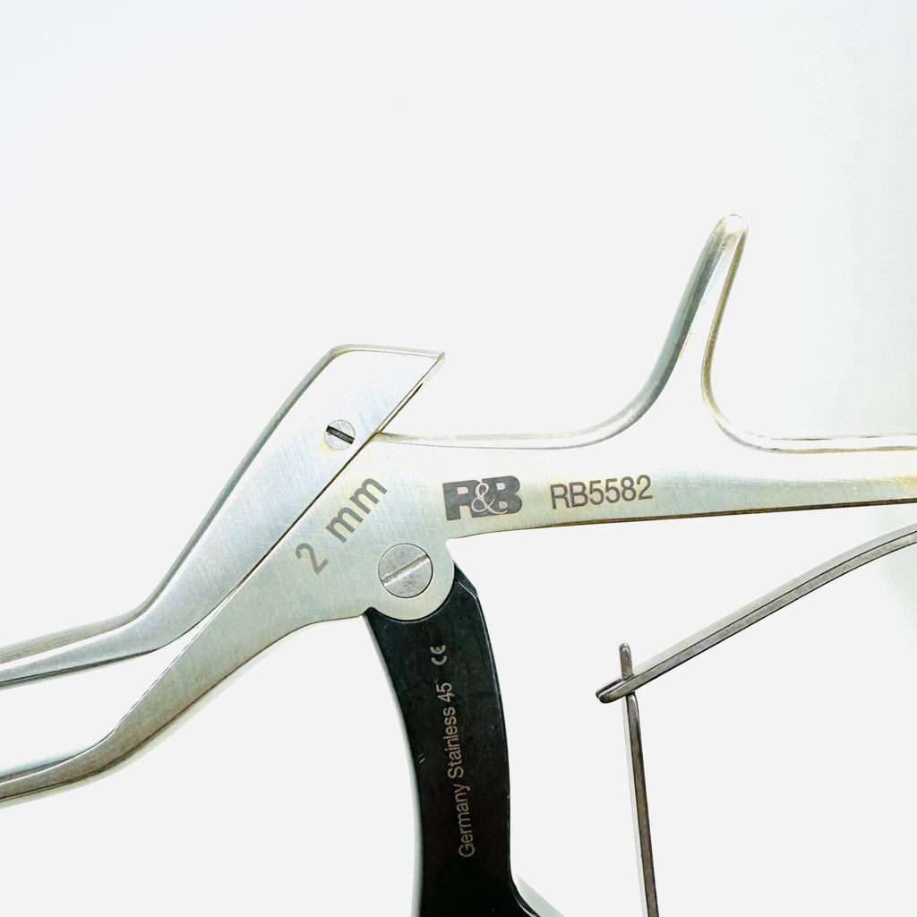 INTEGRA / Ruggles-Redmond RB5582 Ultra-Coat Micro Kerrison Rongeur, 2mm 40°