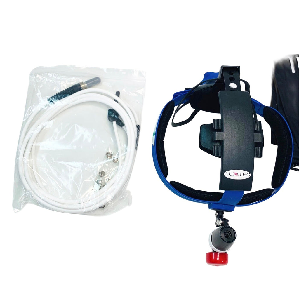 Integra Luxtec Ultralite Pro Headlight w/ REF F375W-136 Fiber Optic Light Cable