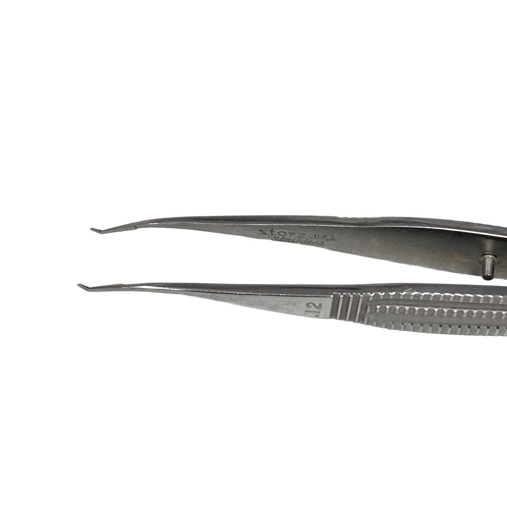 Storz REF E3203, 0.12mm Curved Micro Tying Forceps SP7-29978 Ophthalmic Instrume