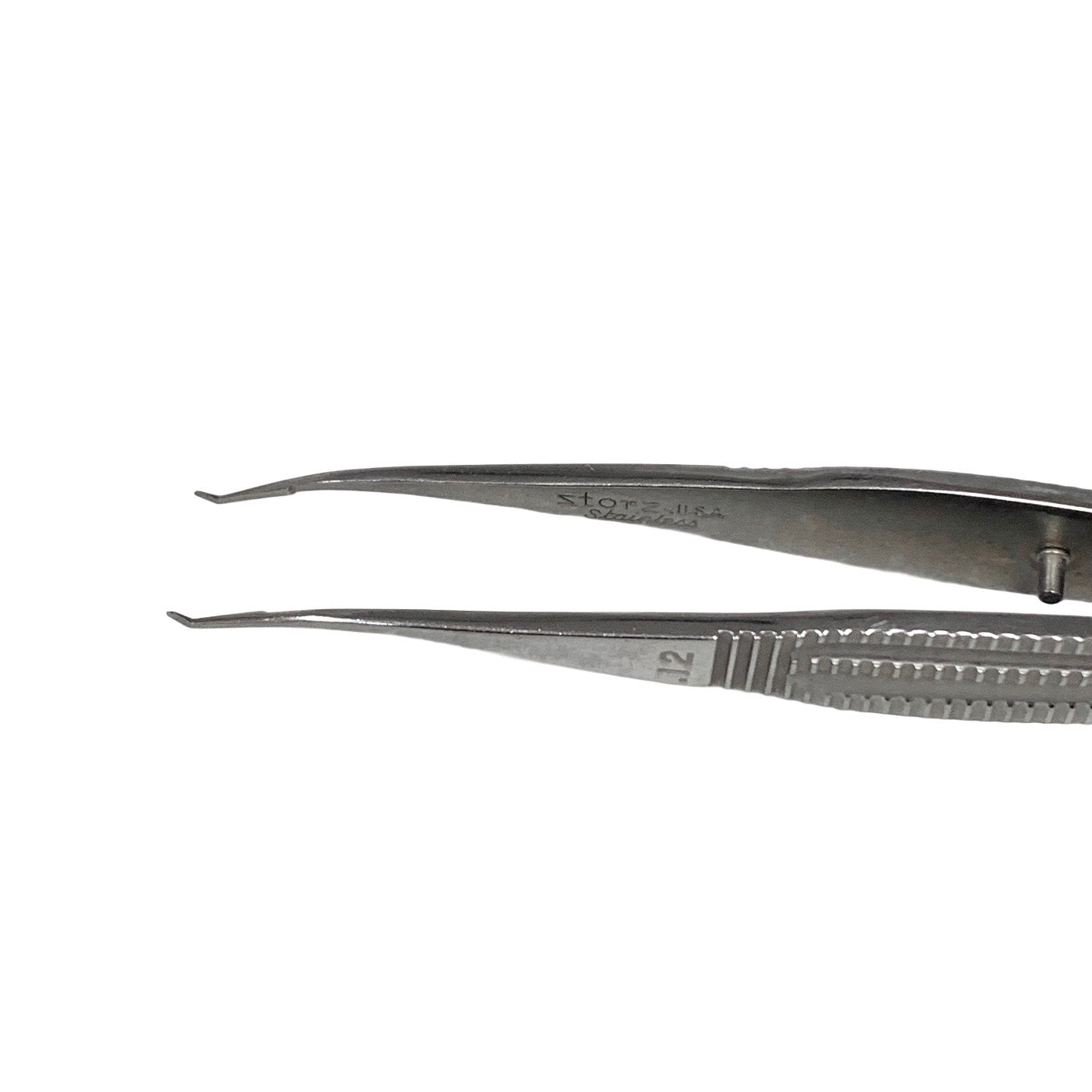 Storz REF E3203, 0.12mm Curved Micro Tying Forceps SP7-29978 Ophthalmic Instrume