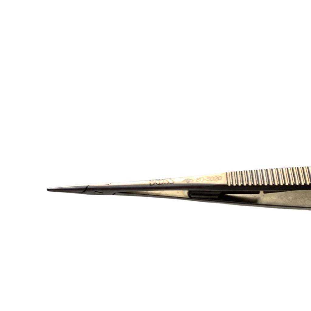 BOSS REF 80-5020, 10mm Castro Needle Holder straight delicate