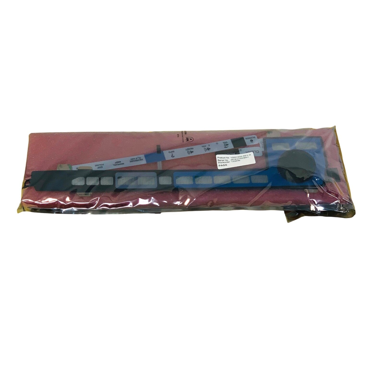 Puritan Bennett REF 10004512, GUI COMM KEYBOARD , 10.4 IN, ENGLISH USA