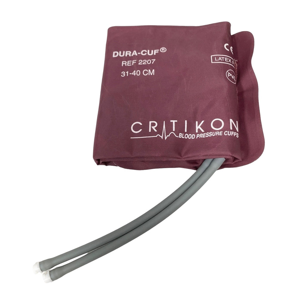 Critikon Ref 2207, Dura-Cuf Large Adult Long Blood Pressure Cuff 31–40cm