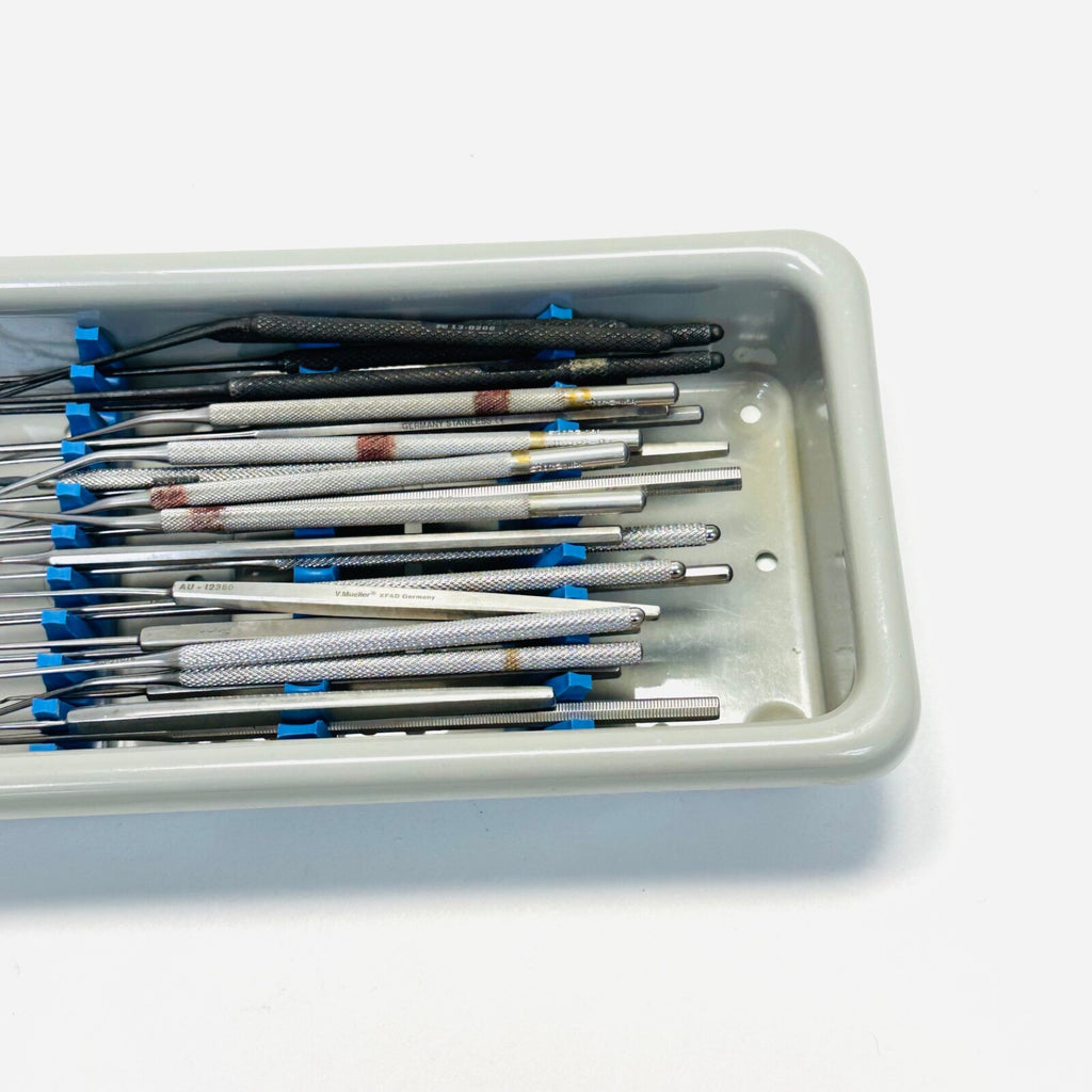 SMITH & NEPHEW RICHARDS / V. MUELLER / SSI TYMPANOPLASTY FINE INSTRUMENTS 28 PC