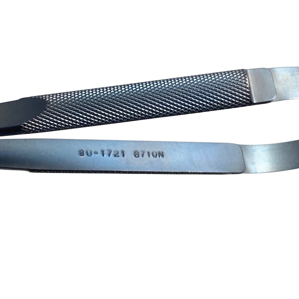 Codman 80-1721 Rhoton Titanium Micro Scissors Curved 7" Neurosurgery Instrument