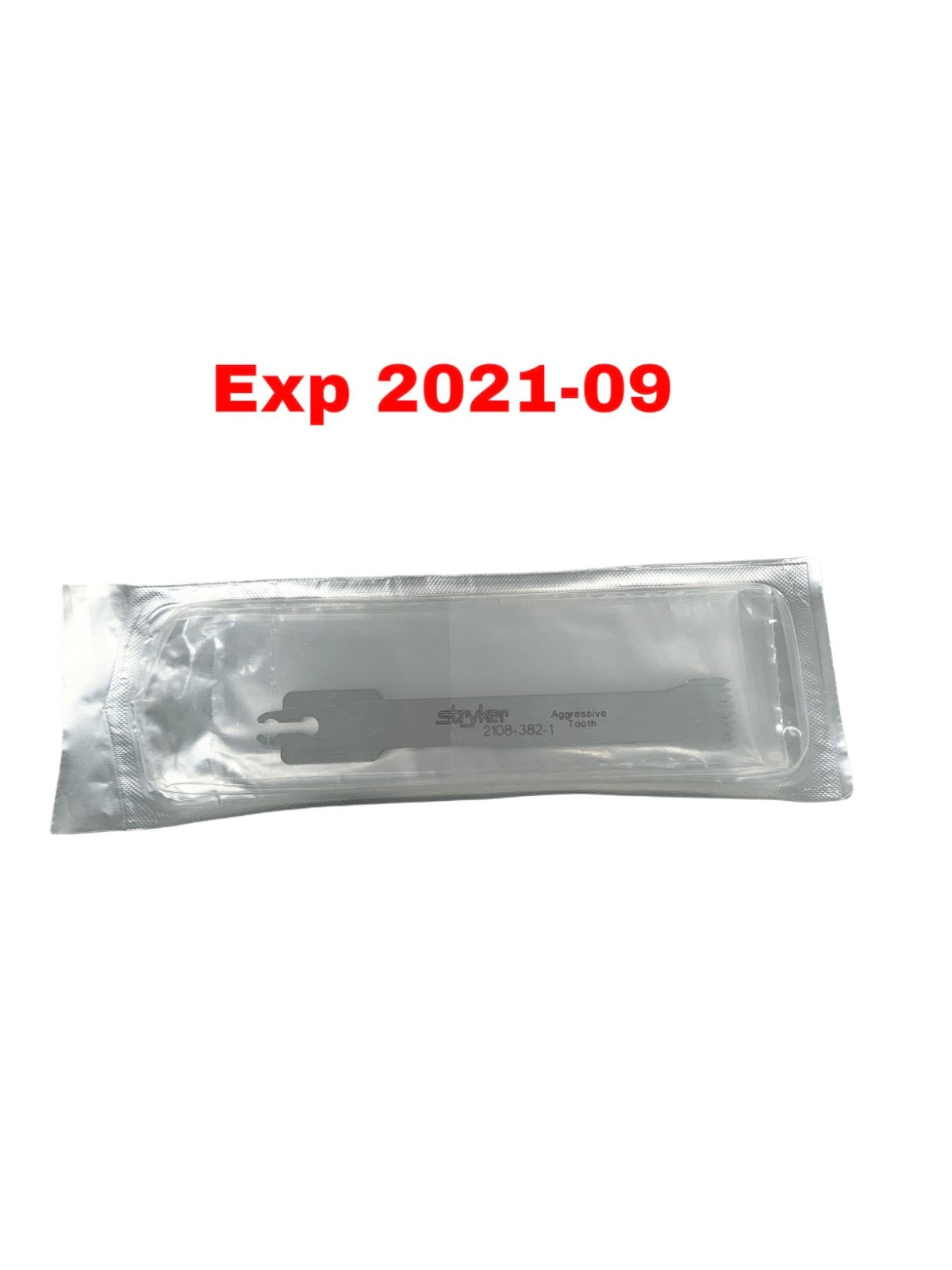 Stryker REF 2108-382-1, Heavy Duty Sagittal Blade Flared, Ground, TRAINING ONLY
