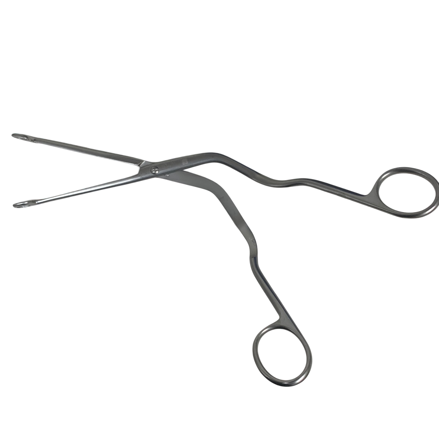 AESCULAP AN381R Magill Forceps 9-3/4 Inch, Adult Angled