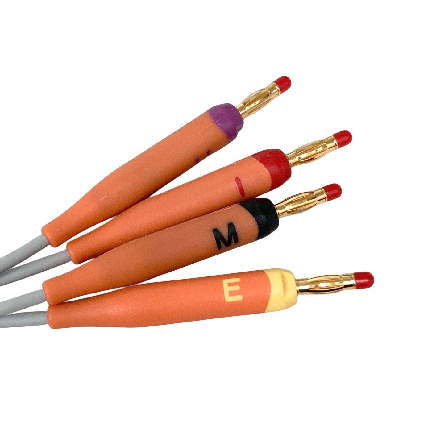 GE REF 2104751-002, ECG Leadwires and Trunk Cables LEADWIRE SET, ADD-ON, BANANA