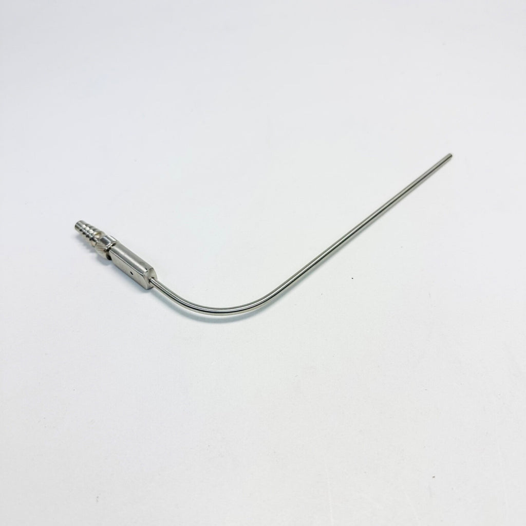 JARIT 285-479 Frazier Suction Tube, 11 Fr Angled 90°,7-1/2" Stainless Instrument
