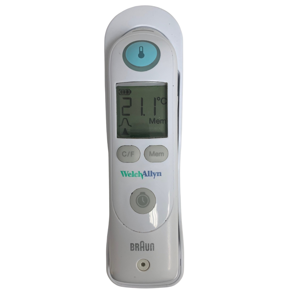 Welch Allyn Braun Thermoscan PRO 6000 Ref 901054 Thermometer W/ Base, NO BATTERY