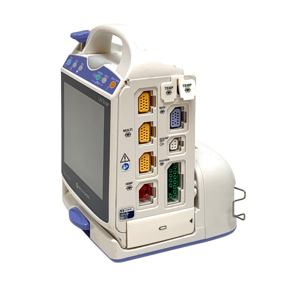 Nihon Kohden REF BSM-1753A, Nellcor Oximax SPO2, ECG, NIBP, TEMP, BIS w/ SC-170R