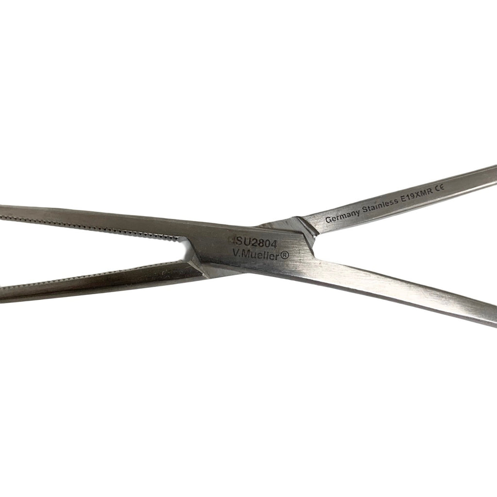 V. Mueller SU2804 Ochsner Artery Forceps, 1x2 Teeth, Straight, 8"