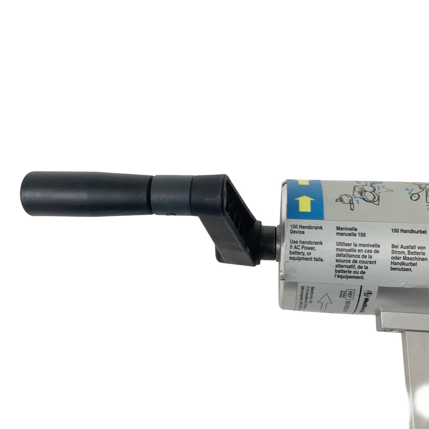 Medtronic Ref 95183-001, 150 Hand Crank Manual Backup Power Unit
