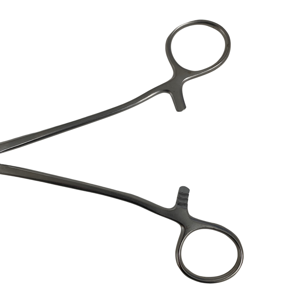 GERMAN SURGICAL INSTRUMENTS LOT OF 5 Heaney Ballentine Hysterectomy Clamps 8 in