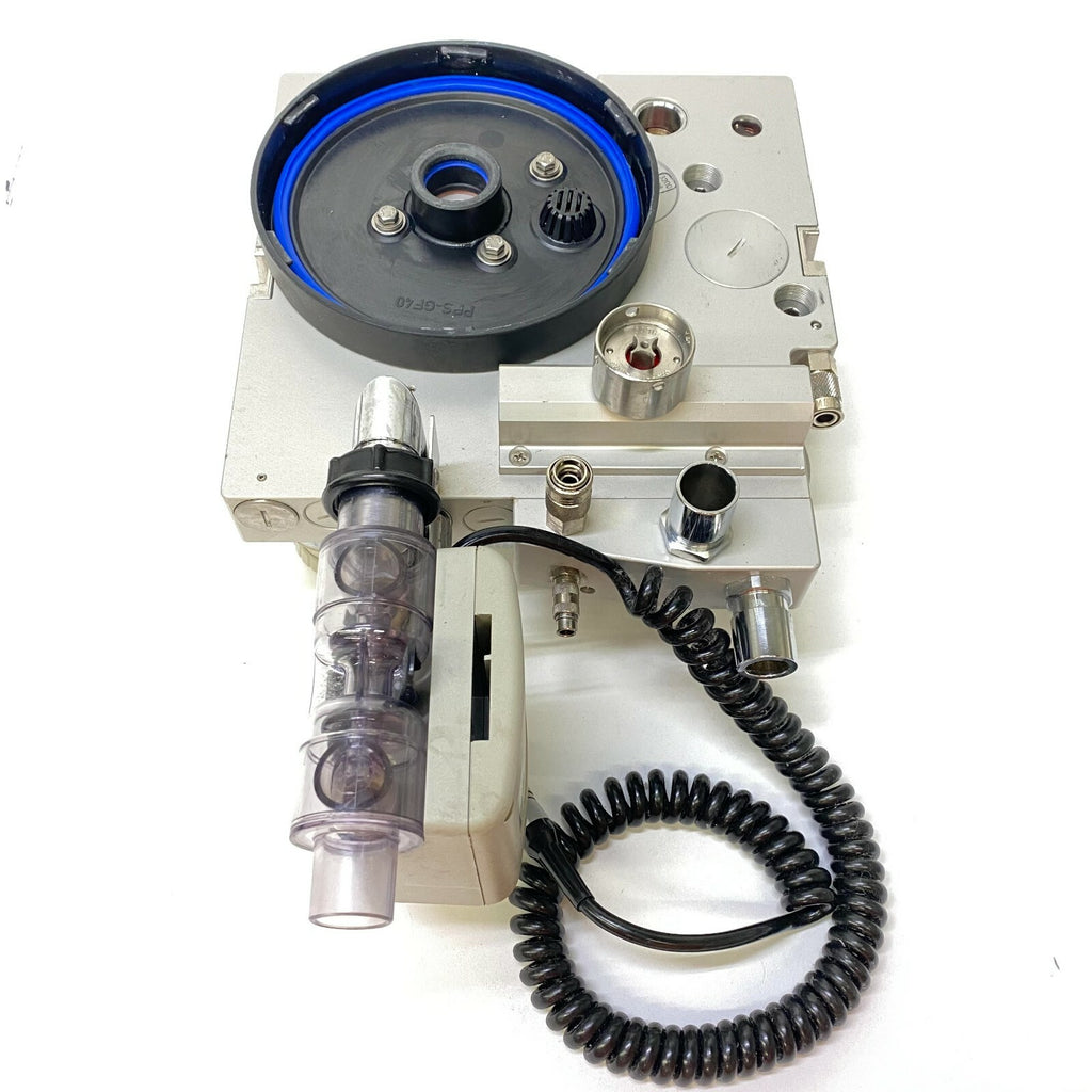 Drager REF AF 00363-04 Breathing System w/4115754-001 Ultrasonic Flow Sensor