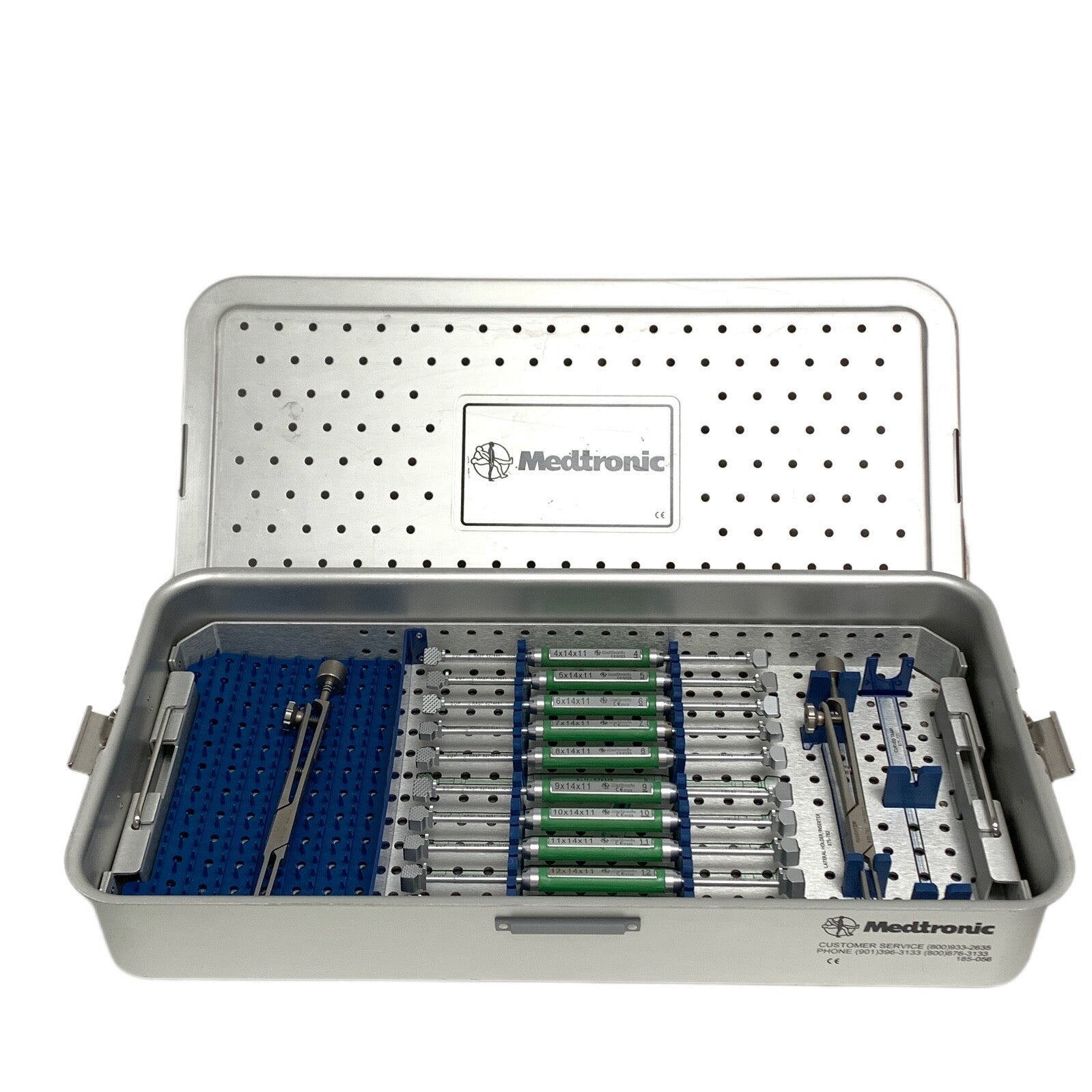 Medtronic REF 185-064, Instrument Case of Rasp and Trial
