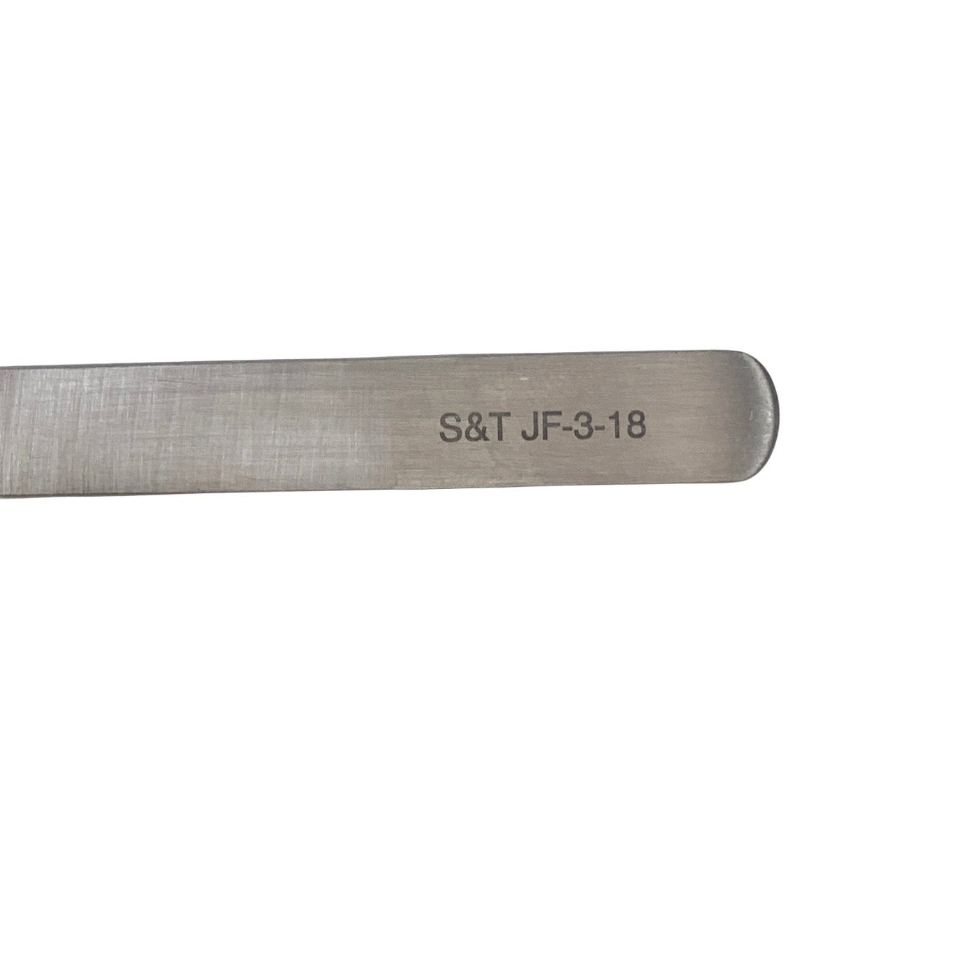 S&T REF JF-3-18, NM Flat Handle Non-Magnetic 0.3mm FORCEPS