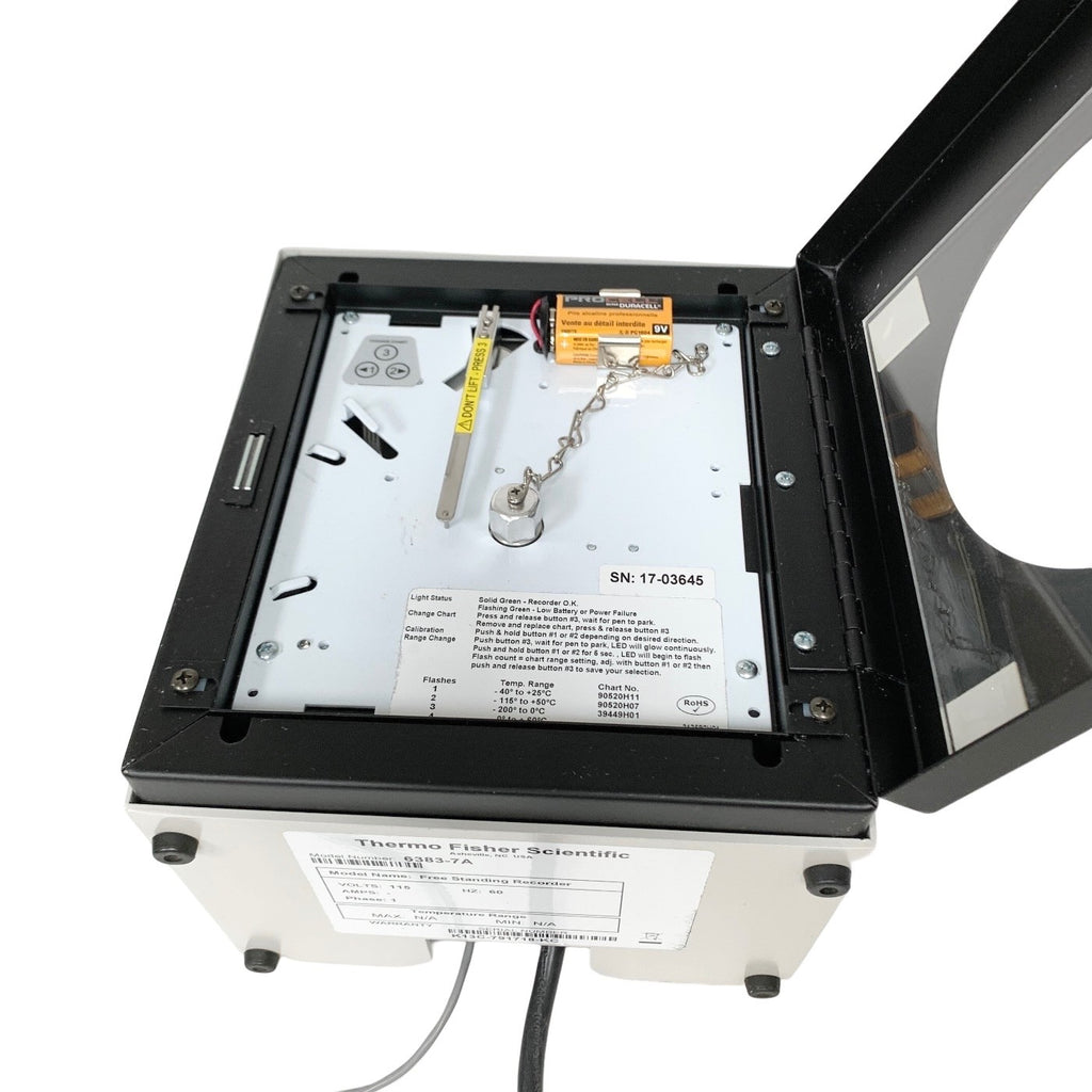 Thermo Fisher Scientific Ref 6383-7A Free Standing Recorder 115V