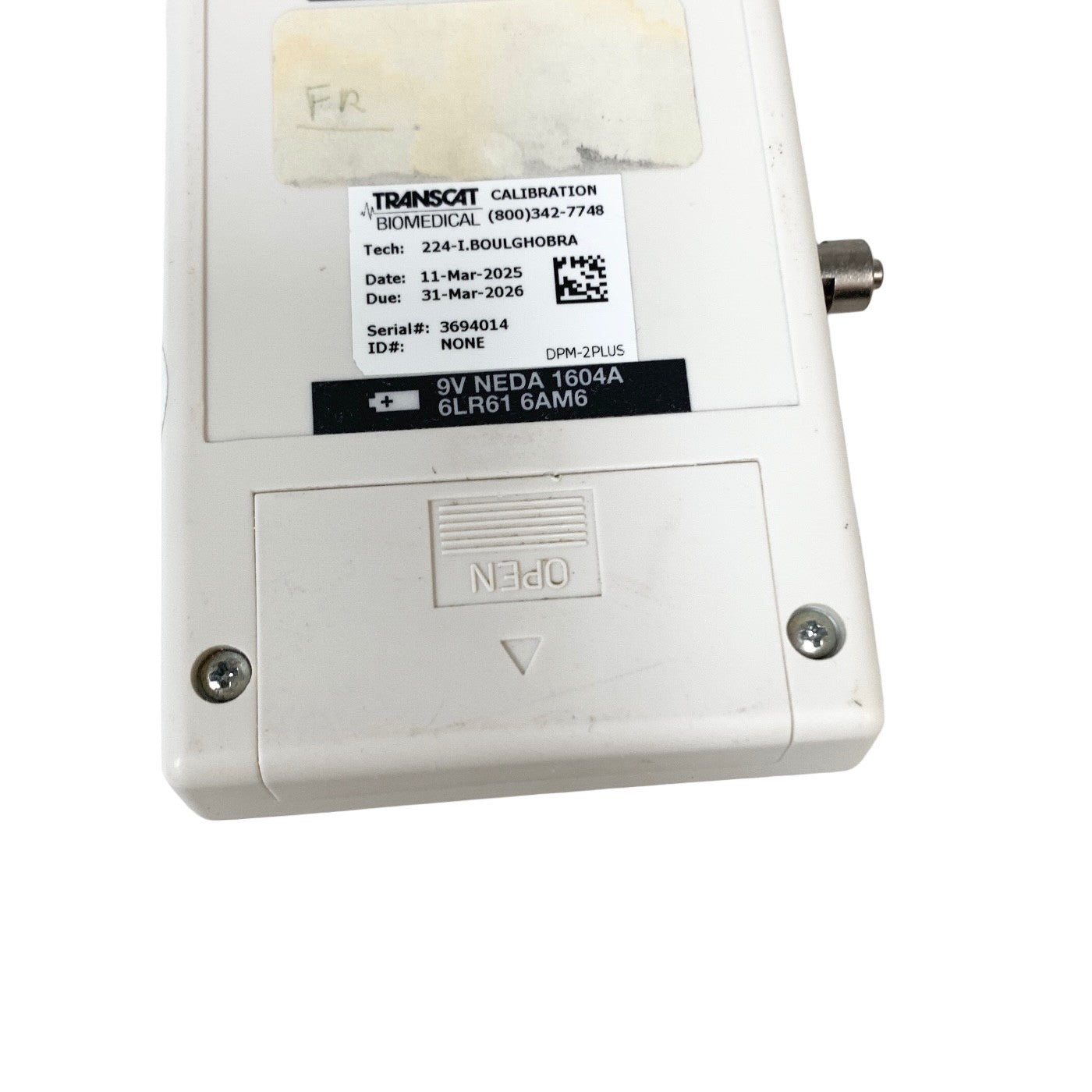 Fluke Biomedical DPM2Plus Universal Pressure Meter Tester Digital Gauge DPM2 Plu