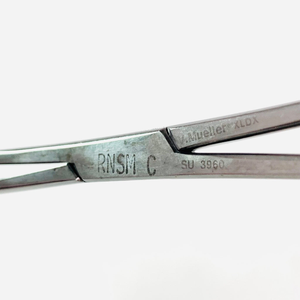 V. Mueller Ref SU3960, Lahey Goiter Vulsellum Forceps, 3x 3, 6”