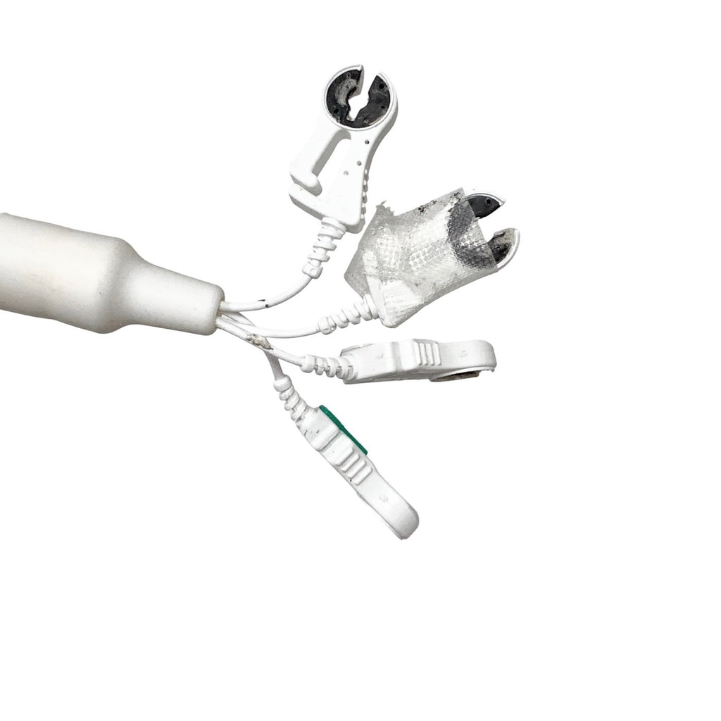 INVIVO REF 9224, MRI ECG LEAD WIRE, DAMAGED PIN SEE PICTURES, 4 LEAD ECG CABLE