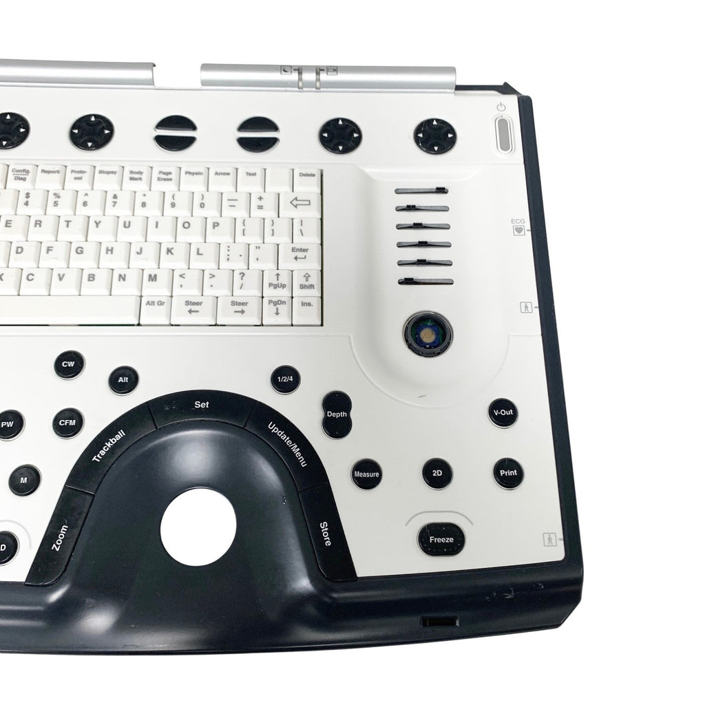 GE REF R2409723, KEYBOARD ASSEMBLY FOR VIVID ULTRASOUND (MISSING 1 KEY)