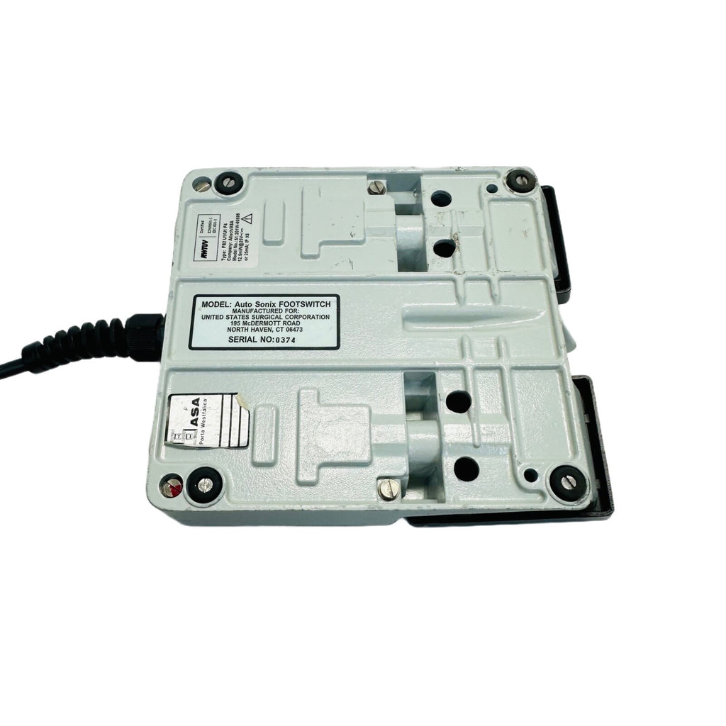 Ussc Model Auto Sonix Footswitch For Auto Sonix Electrosurgical Generator