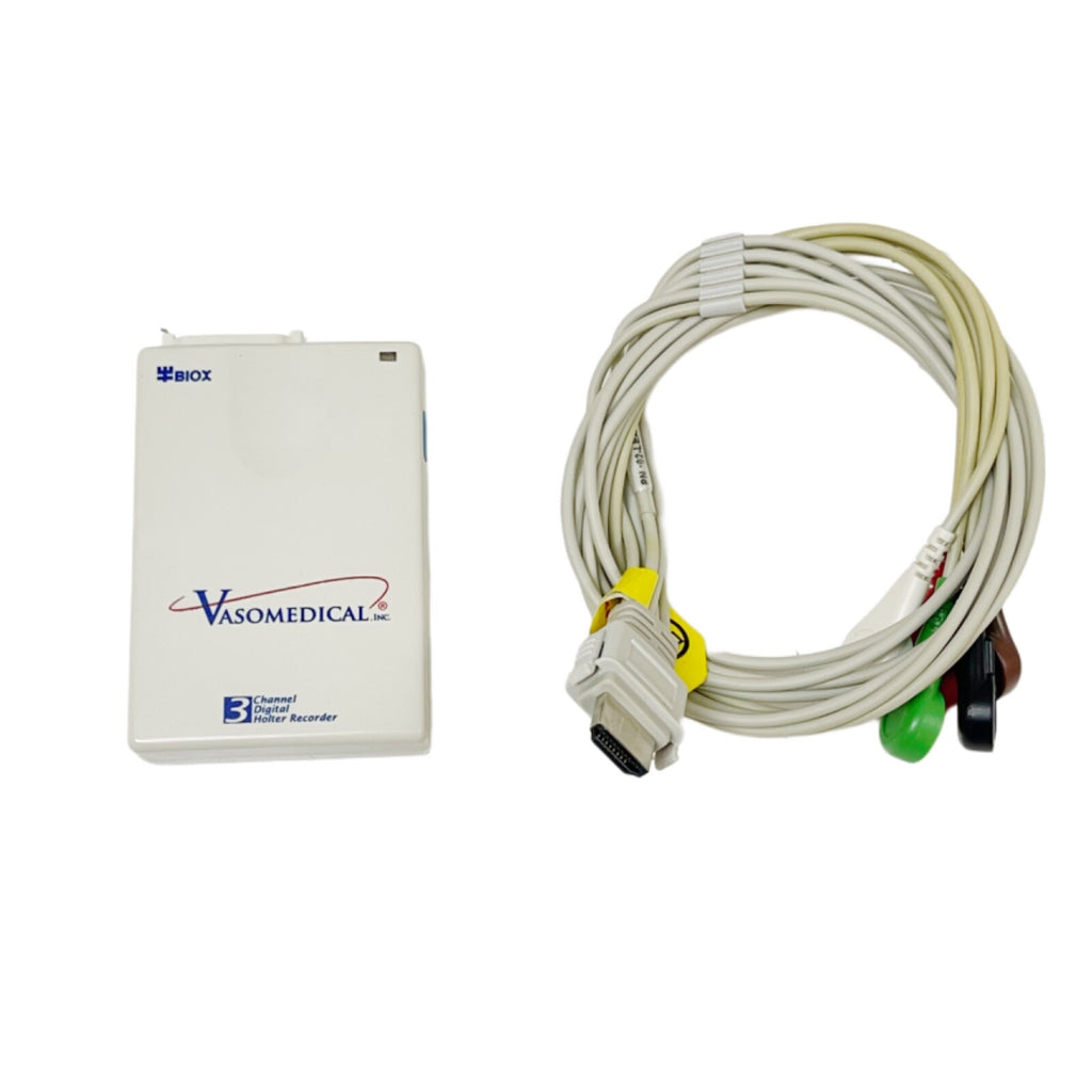 Vasomedical-BIOX  Model CB-1305-C  3-Channel ECG Recorder With cable