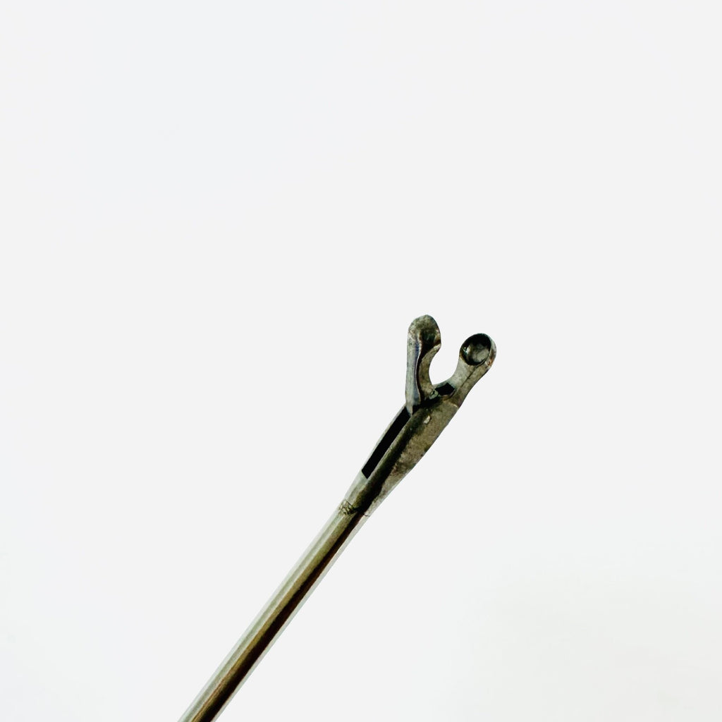 V. Mueller BE2825 Microlaryngeal Grasping Forceps Straight JACKO CUP 9-1/2 In