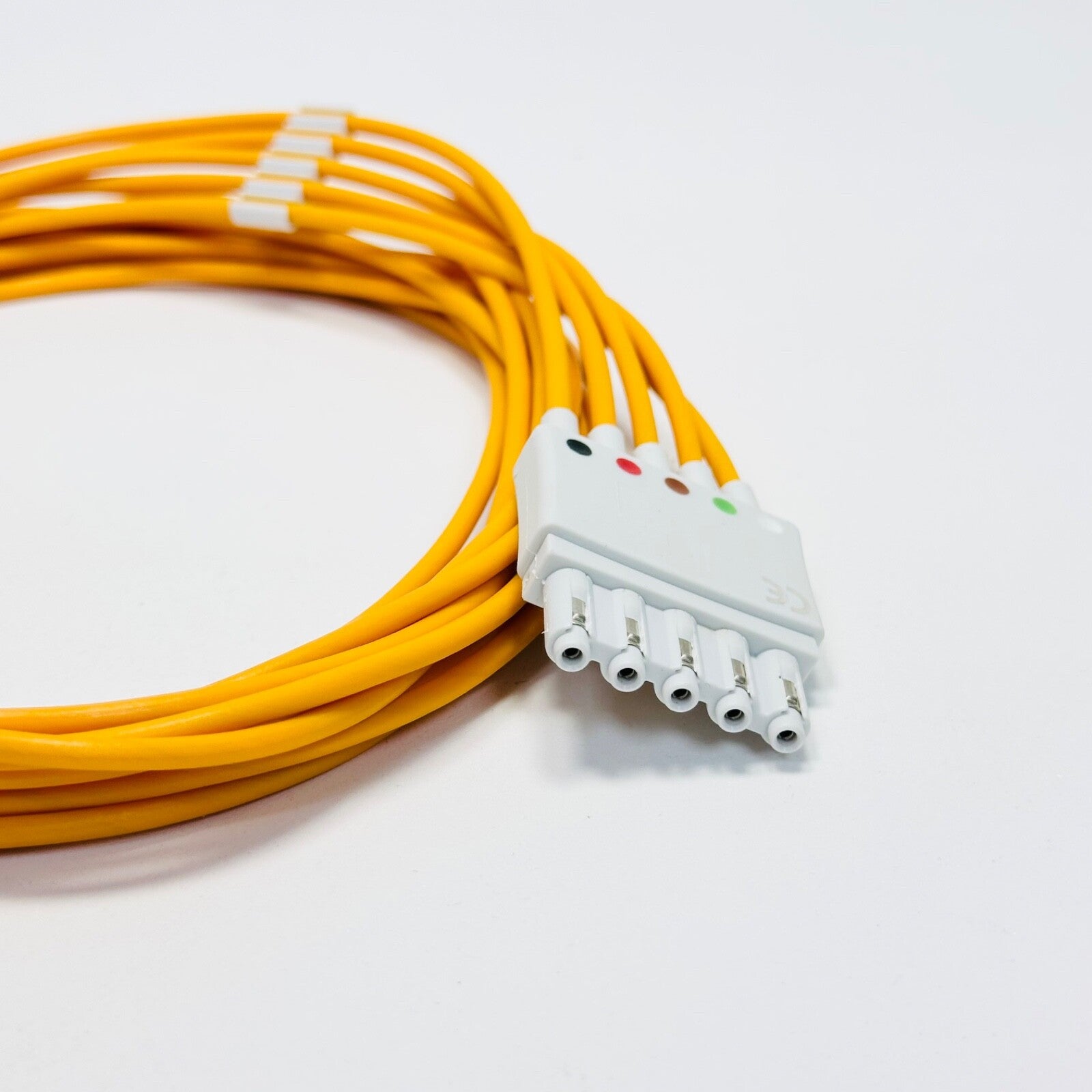 Getinge 0012-00-1814-01 5 LEAD AAMI ECG CABLE w/ 0012-00-1812-01 ecg trunk cable