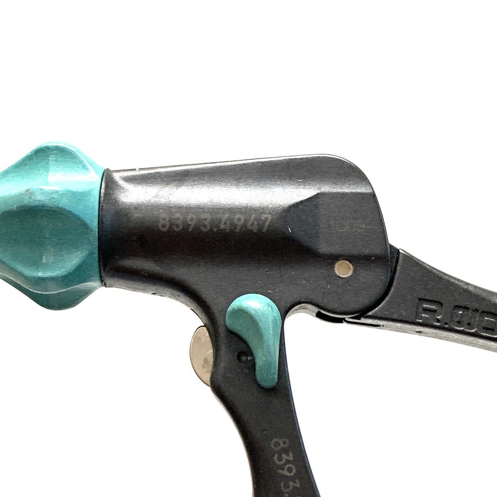 R Wolf REF 8393.4947, 5mm Atraumatic Bowel Grasper w/ 8393.0002 Handle