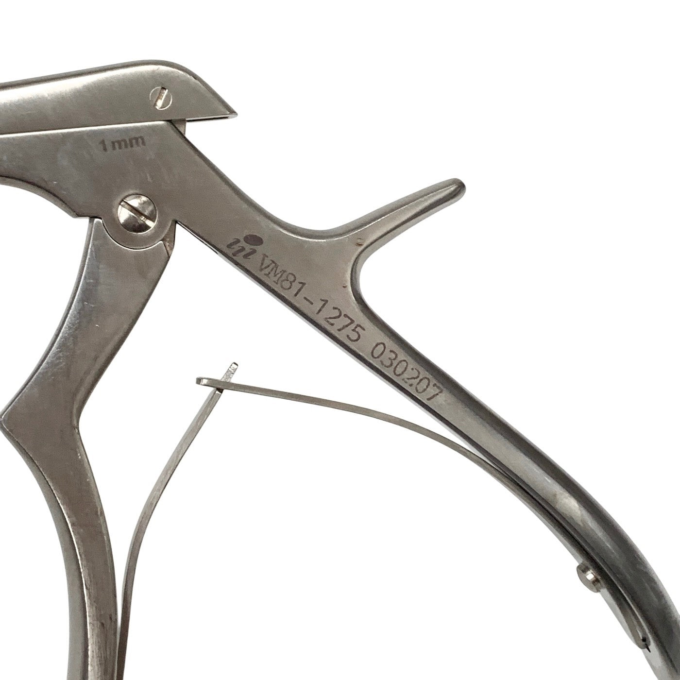 V. Mueller REF VM81-1275, 1MM Rongeur, 40 DEGREE UPBITING