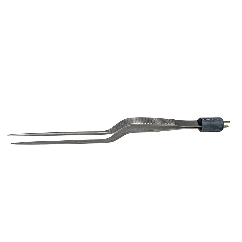 V. Mueller NL1871-010 Fox Bayonet Bipolar Forceps 1mm Tip 18.4cm 7.25" Surgical
