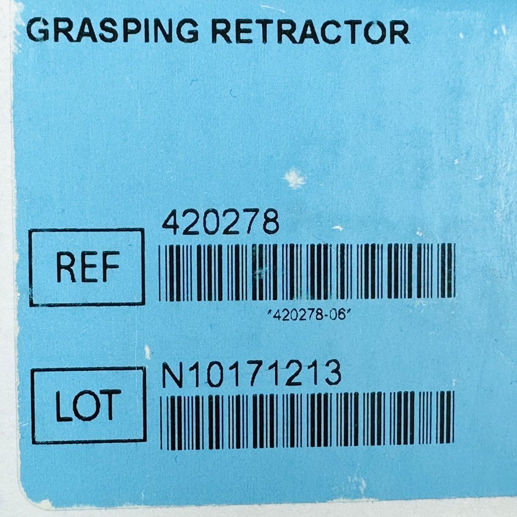 Intuitive Surgical 420318 Da Vinci GRASPING RETRACTOR 8mm Instrument (New)