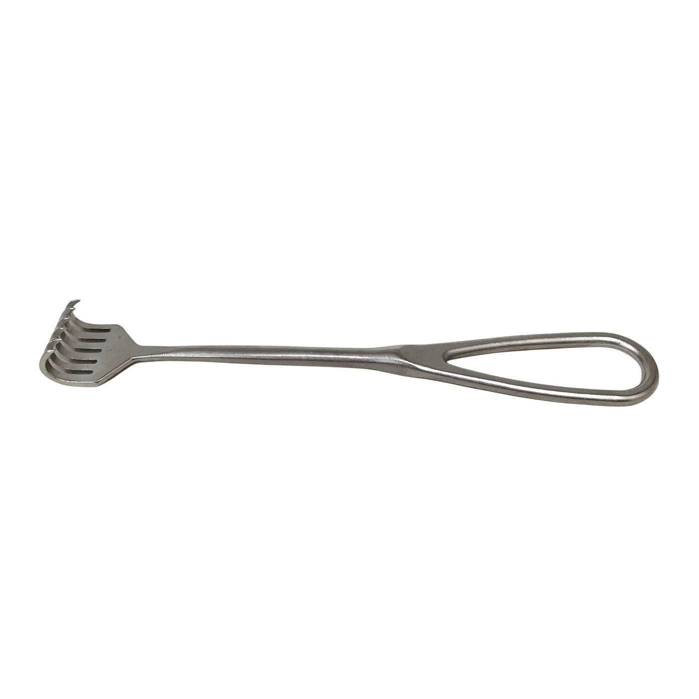 Volkmann Bone Retractor 6-Prong Sharp Surgical Orthopedic Rake Handheld Tool 8"