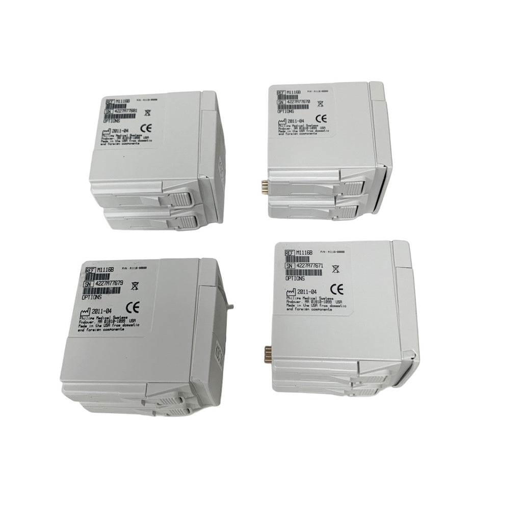Lot of 4 Philips M1116B Medical Recorder Module For Repair AS-IS