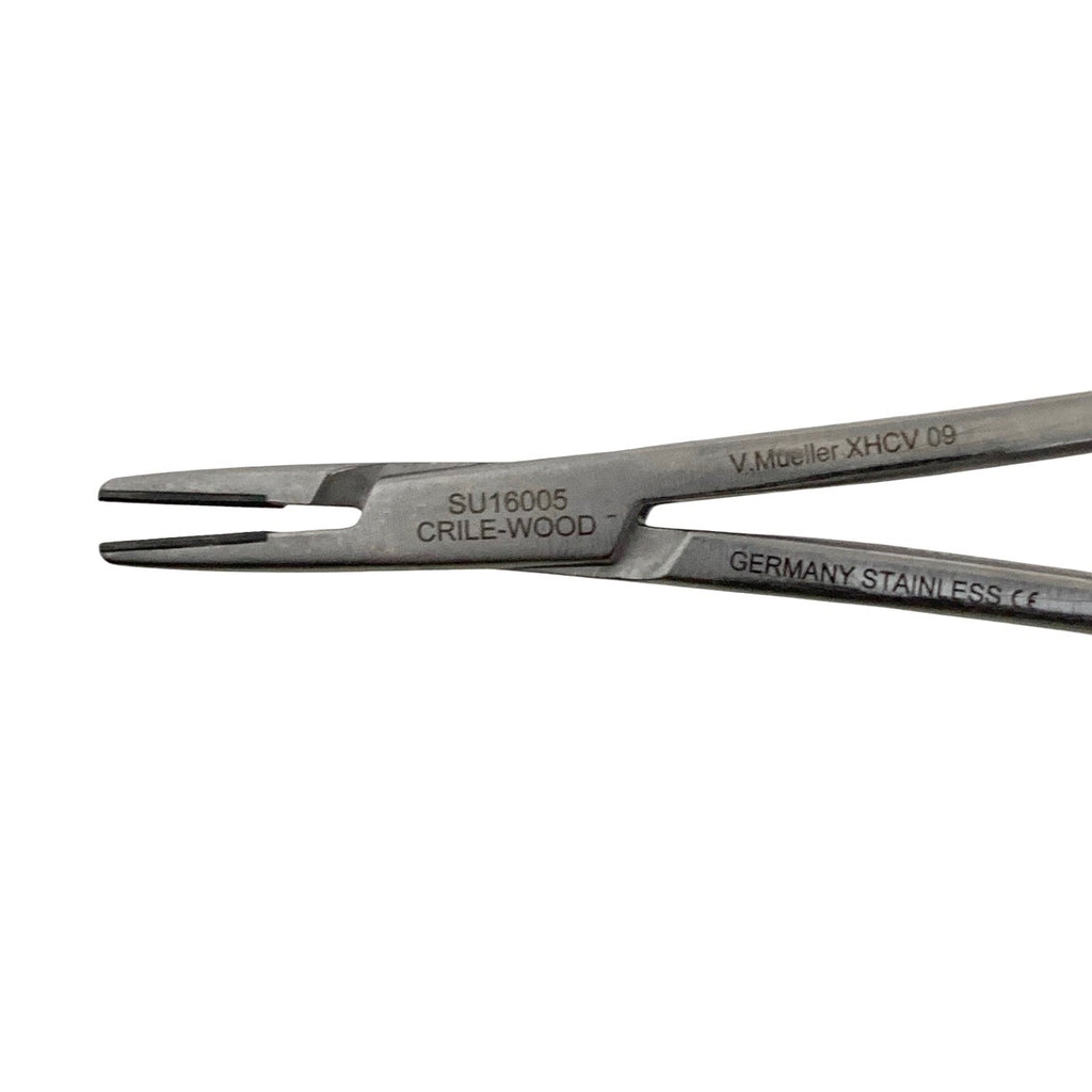V. Mueller Surgical Needle Holder 6" Su16005 Gold Handle