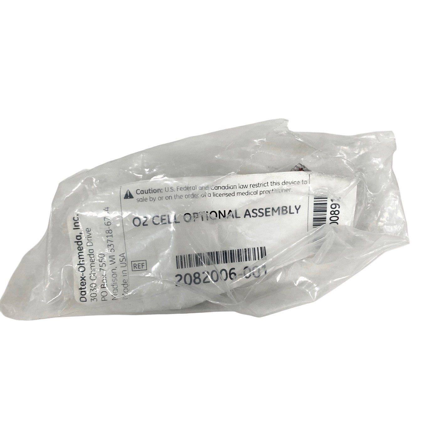 DATEX OHMEDA REF 2088006-001, O2 CELL OPTIONAL ASSEMBLY