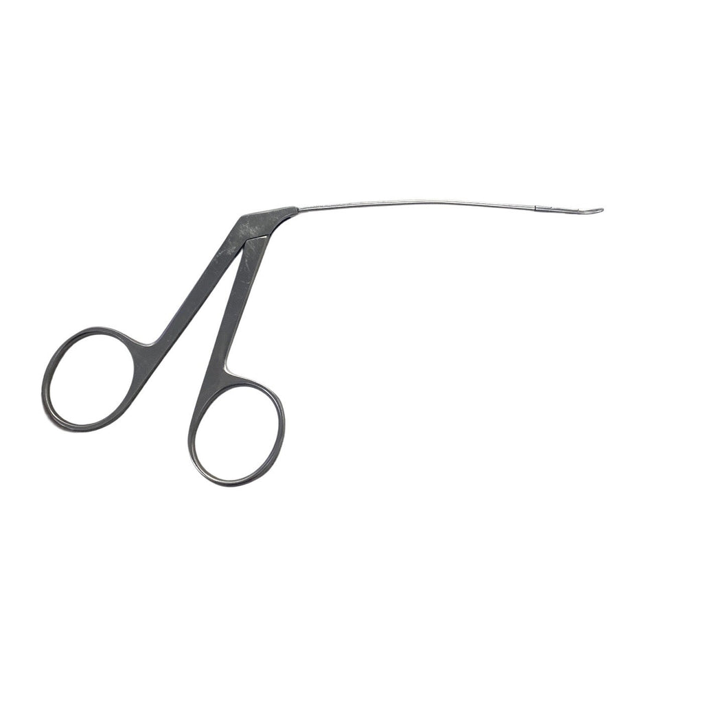 Aesculap OG344R Micro Laryngeal Alligator Forceps 0.8x1.3mm Curved ENT Surgical